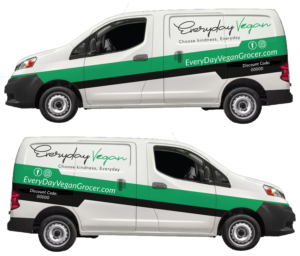 Car Wrap Design by Deziners Zone for Everyday Vegan Grocer | Design: #25226967