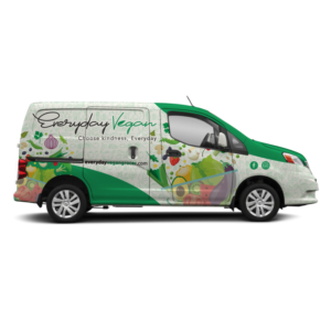 Car Wrap Design by Yoga Tri for Everyday Vegan Grocer | Design: #25222511