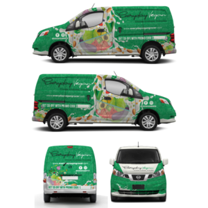 Car Wrap Design by Yoga Tri for Everyday Vegan Grocer | Design: #25243752