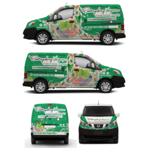 Car Wrap Design by Yoga Tri for Everyday Vegan Grocer | Design: #25265086