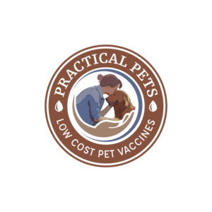 Practical Pets-Low Cost Pet Vaccines | Logo Design by anizonestudio