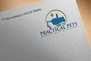 Practical Pets-Low Cost Pet Vaccines | Logo Design by Ochieng