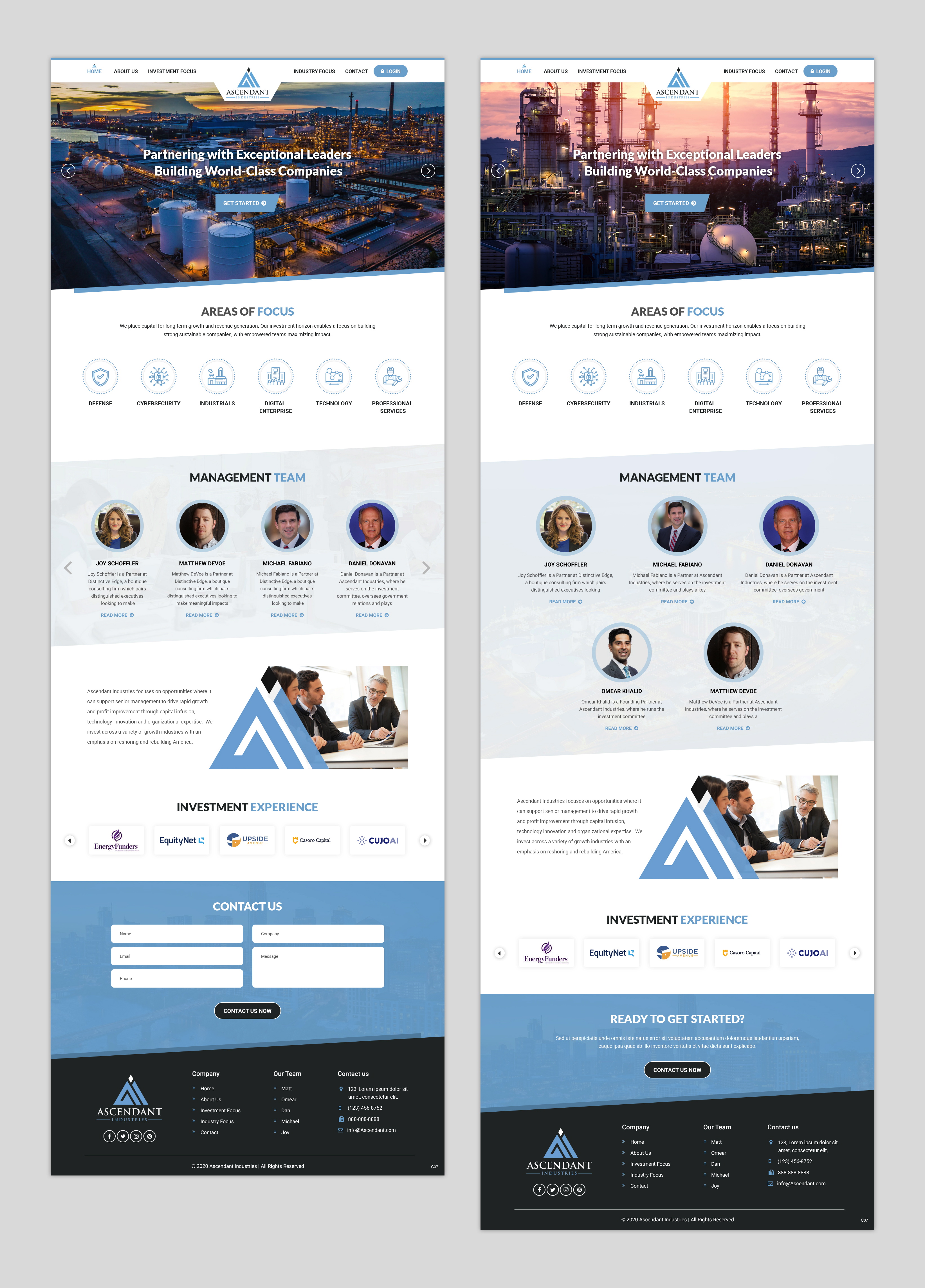 Web Design by pb for this project | Design #25233433