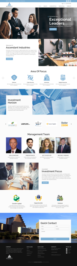 Web Design by sai.designer87 for this project | Design #25232465