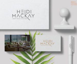 Heidi MacKay, Inspired Decor/Décor Inspiré | Design de Logo par step forward 2