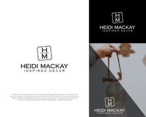 Heidi MacKay, Inspired Decor/Décor Inspiré | Logo Design by Apple Dsigner