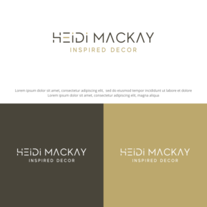 Heidi MacKay, Inspired Decor/Décor Inspiré | Logo Design by CIG Designer