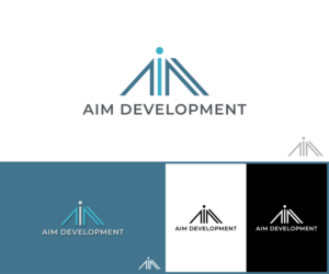Logo Design by MoonFeather for AIM Development Group | Design: #25223669