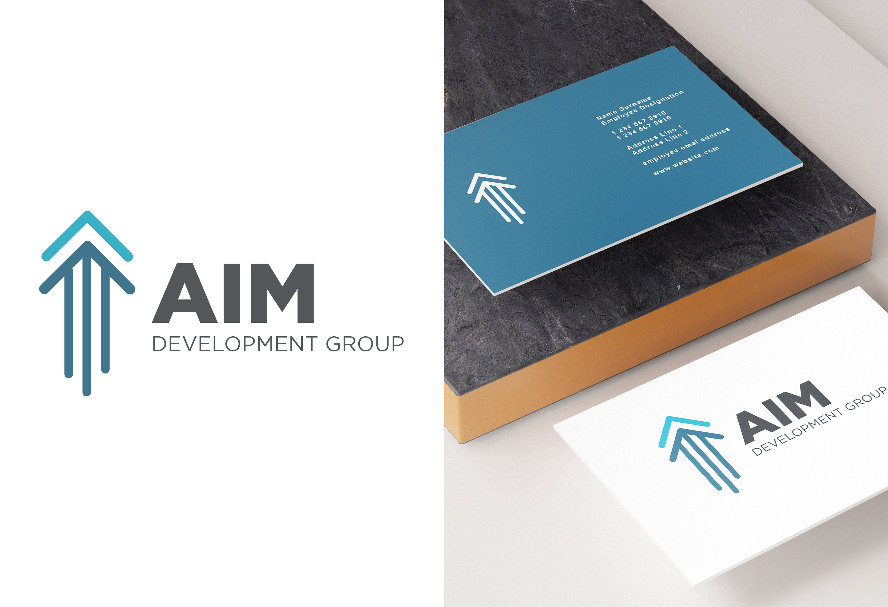 Logo Design by SBose for AIM Development Group | Design #25227621