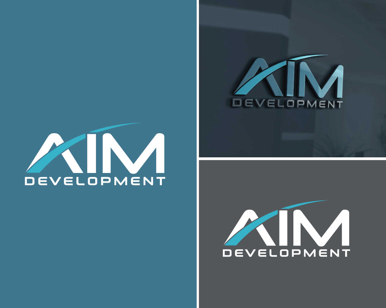 Logo Design by Atec for AIM Development Group | Design #25229845