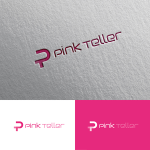 Pink Teller | Logo Design by Rii