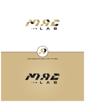 "MACLab" or MAC Lab" or "MACLAB" – could be on different lines too. “MAC” should always be capitalized. The letters of “lab” can be upper or lower or a mix; depends on what works visually. | Logo Design by Ethien