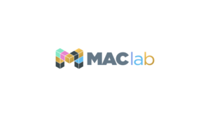 "MACLab" or MAC Lab" or "MACLAB" – could be on different lines too. “MAC” should always be capitalized. The letters of “lab” can be upper or lower or a mix; depends on what works visually. | Diseño de Logo por jaime.sp