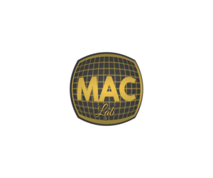 "MACLab" or MAC Lab" or "MACLAB" – could be on different lines too. “MAC” should always be capitalized. The letters of “lab” can be upper or lower or a mix; depends on what works visually. | Logo Design by design.bb