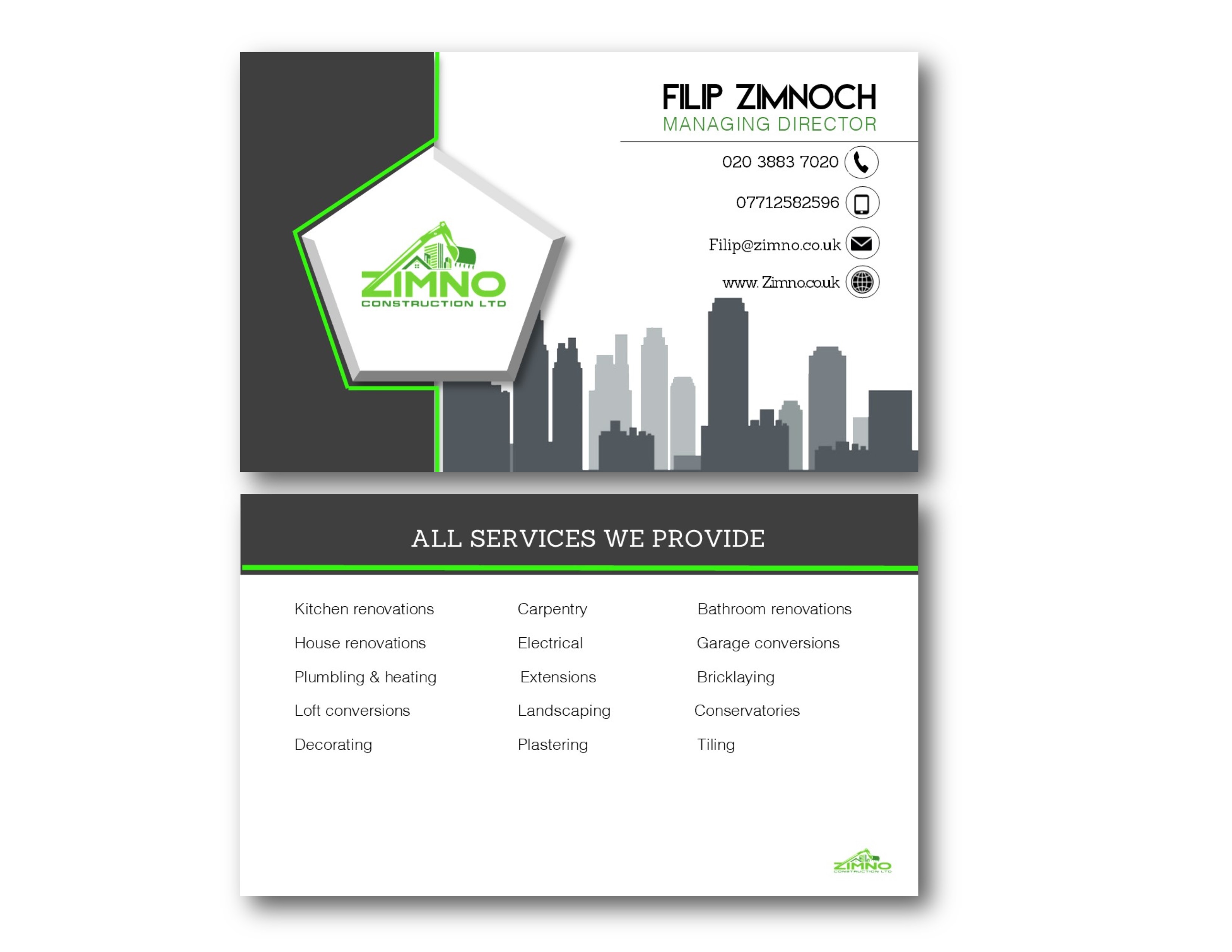 Business Card Design by Kyle Brian for this project | Design #25242060