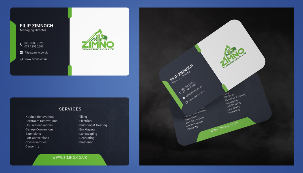 Business Card Design by SINU for this project | Design #25238110