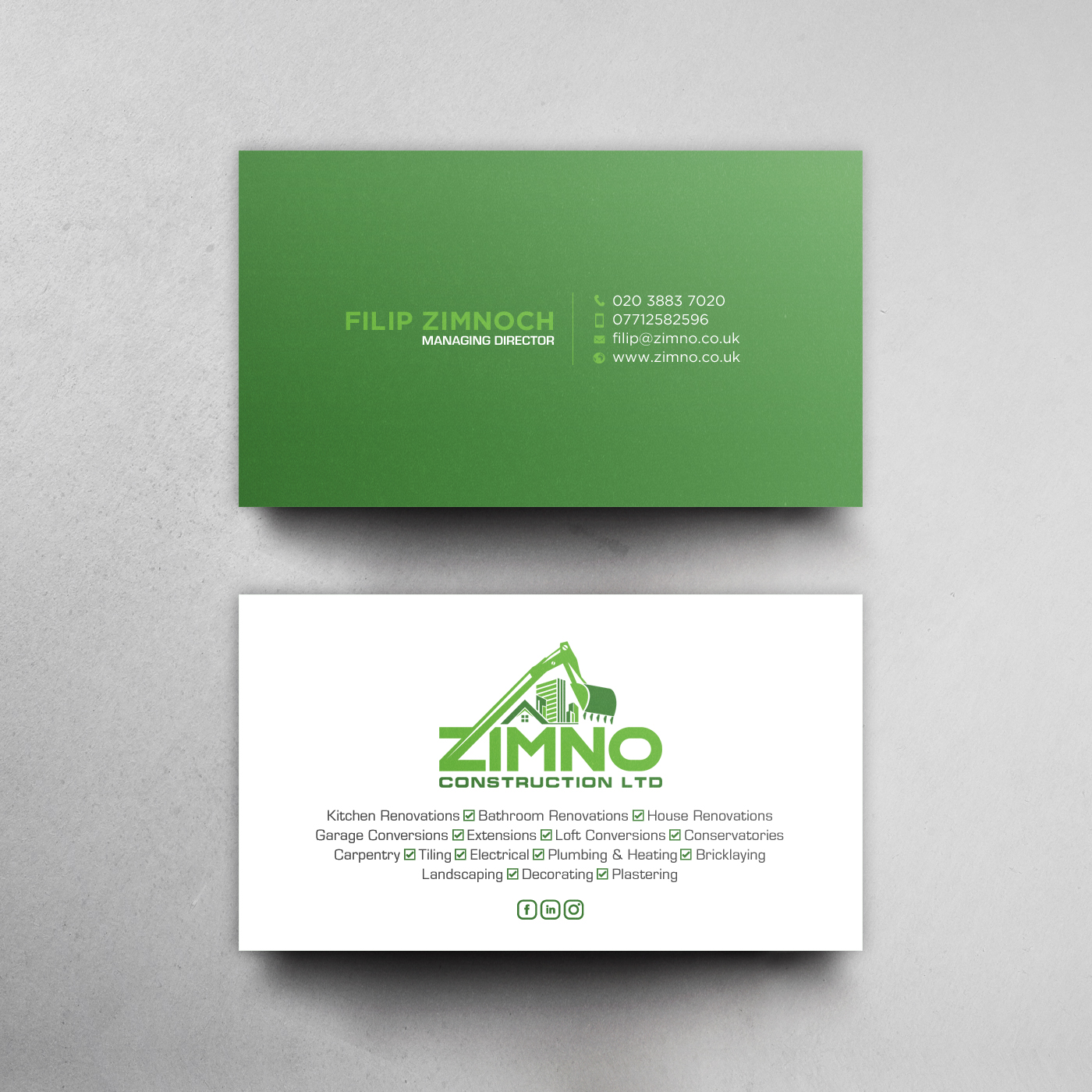 Business Card Design by chandrayaan.creative for this project | Design #25229865