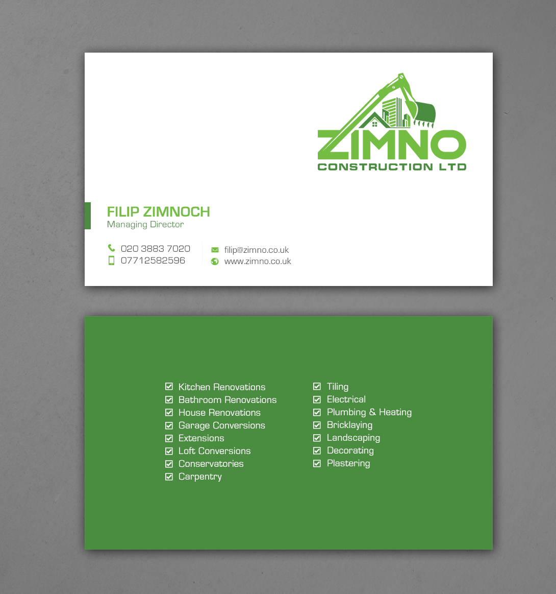 Business Card Design by chandrayaan.creative for this project | Design #25230910