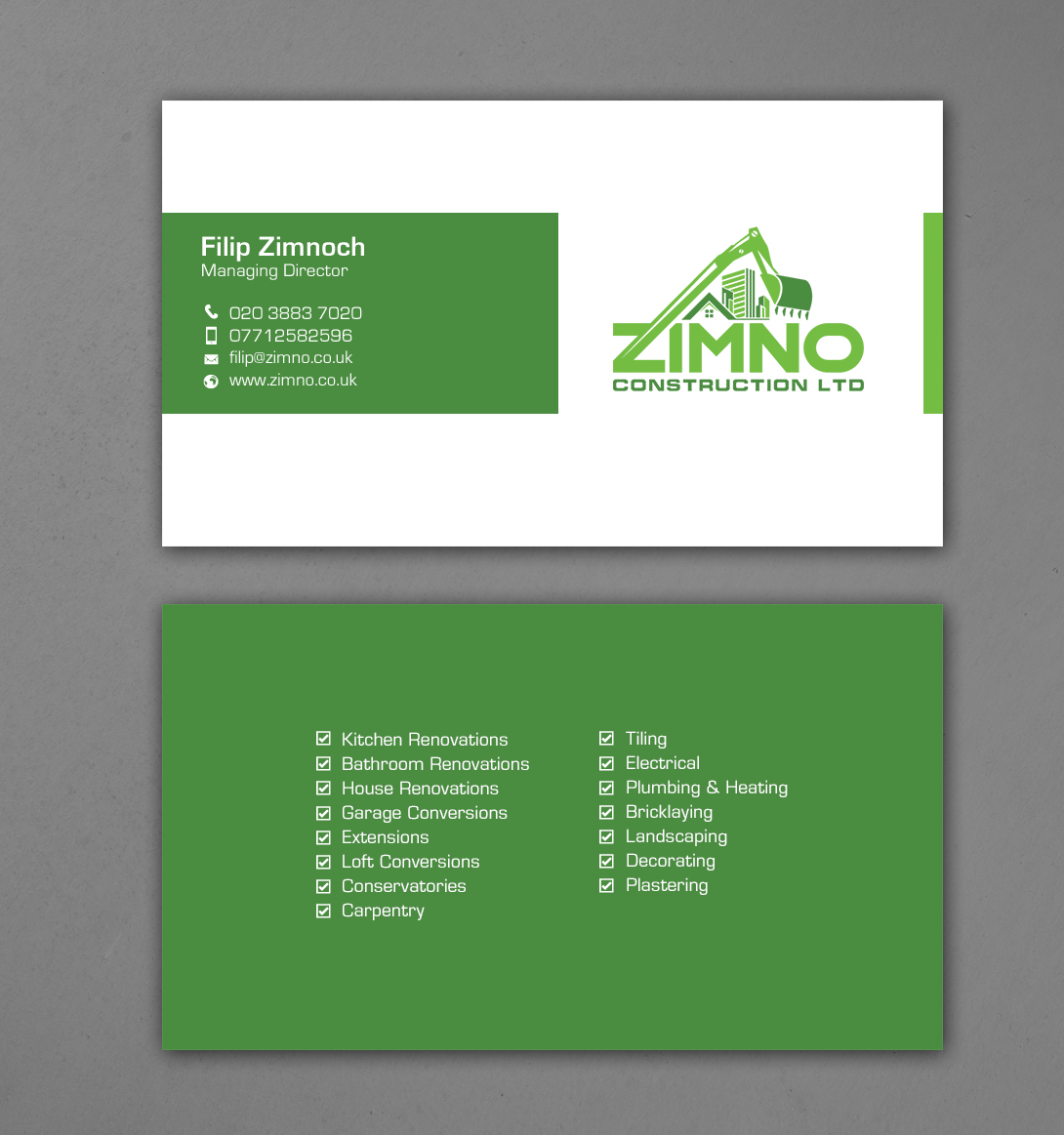 Business Card Design by chandrayaan.creative for this project | Design #25230919