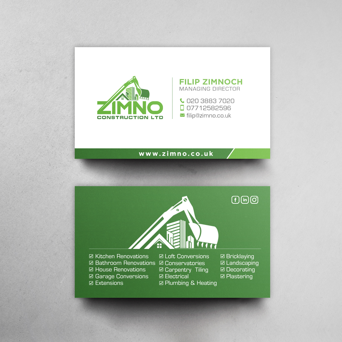 Business Card Design by chandrayaan.creative for this project | Design #25269179