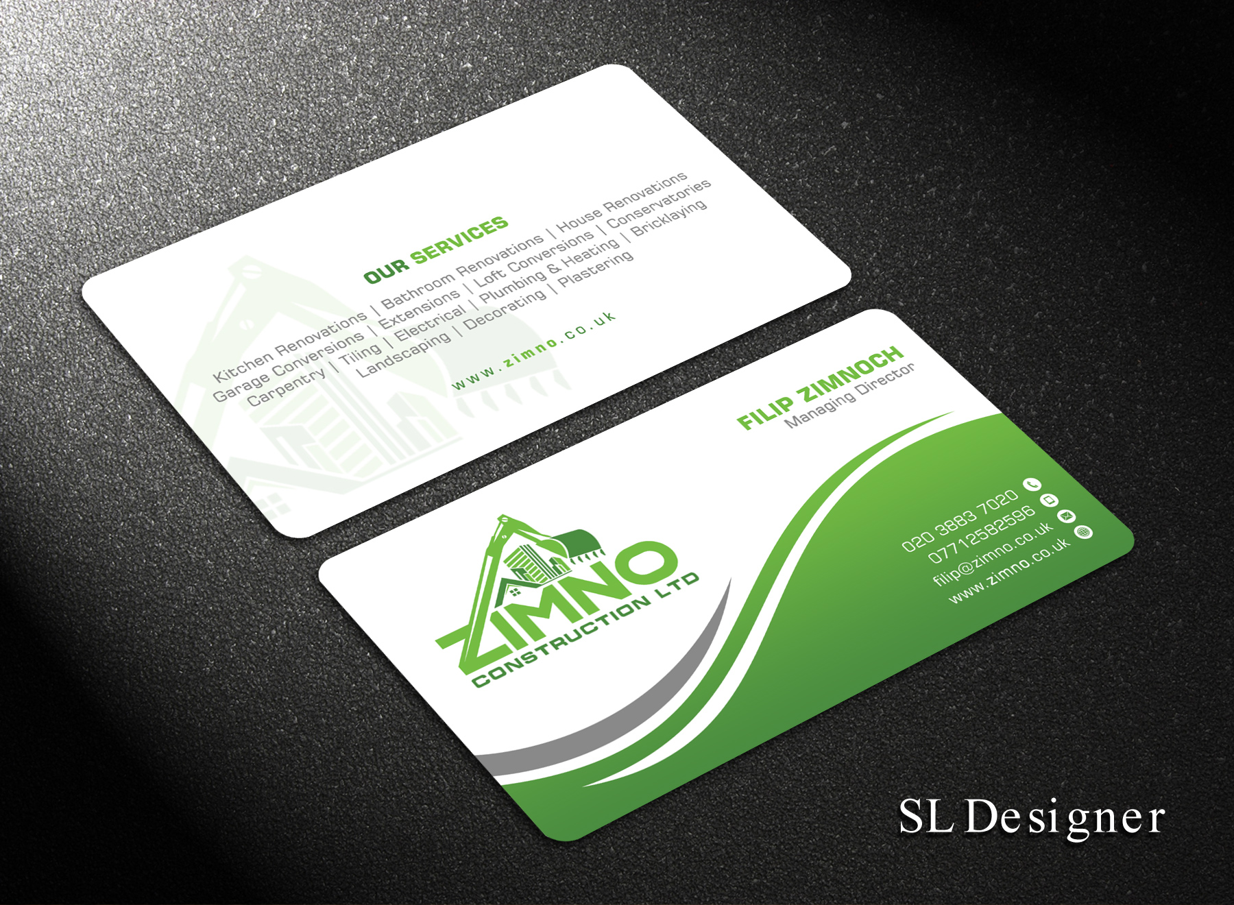Business Card Design by SL Designer for this project | Design #25249447