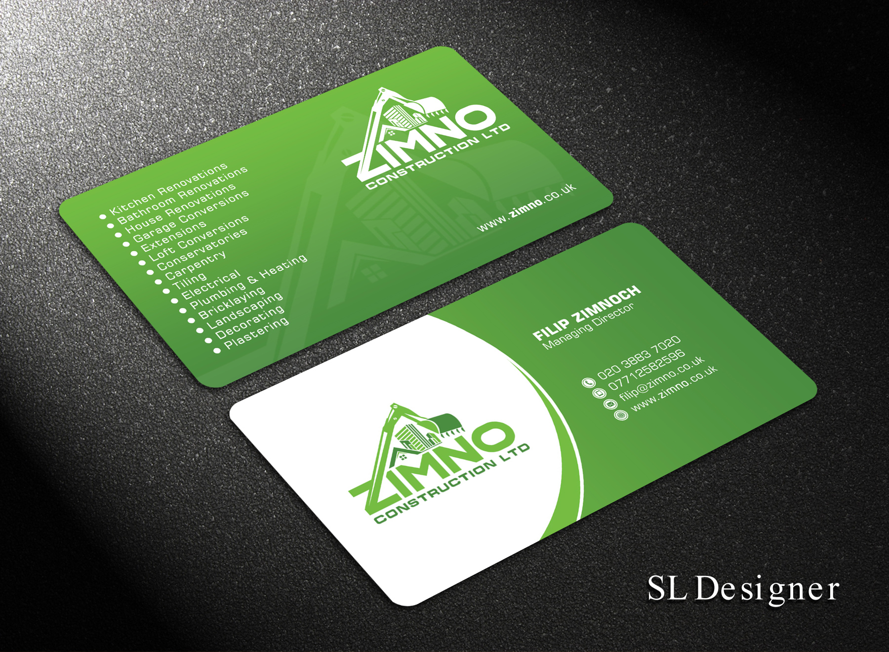 Business Card Design by SL Designer for this project | Design #25249452