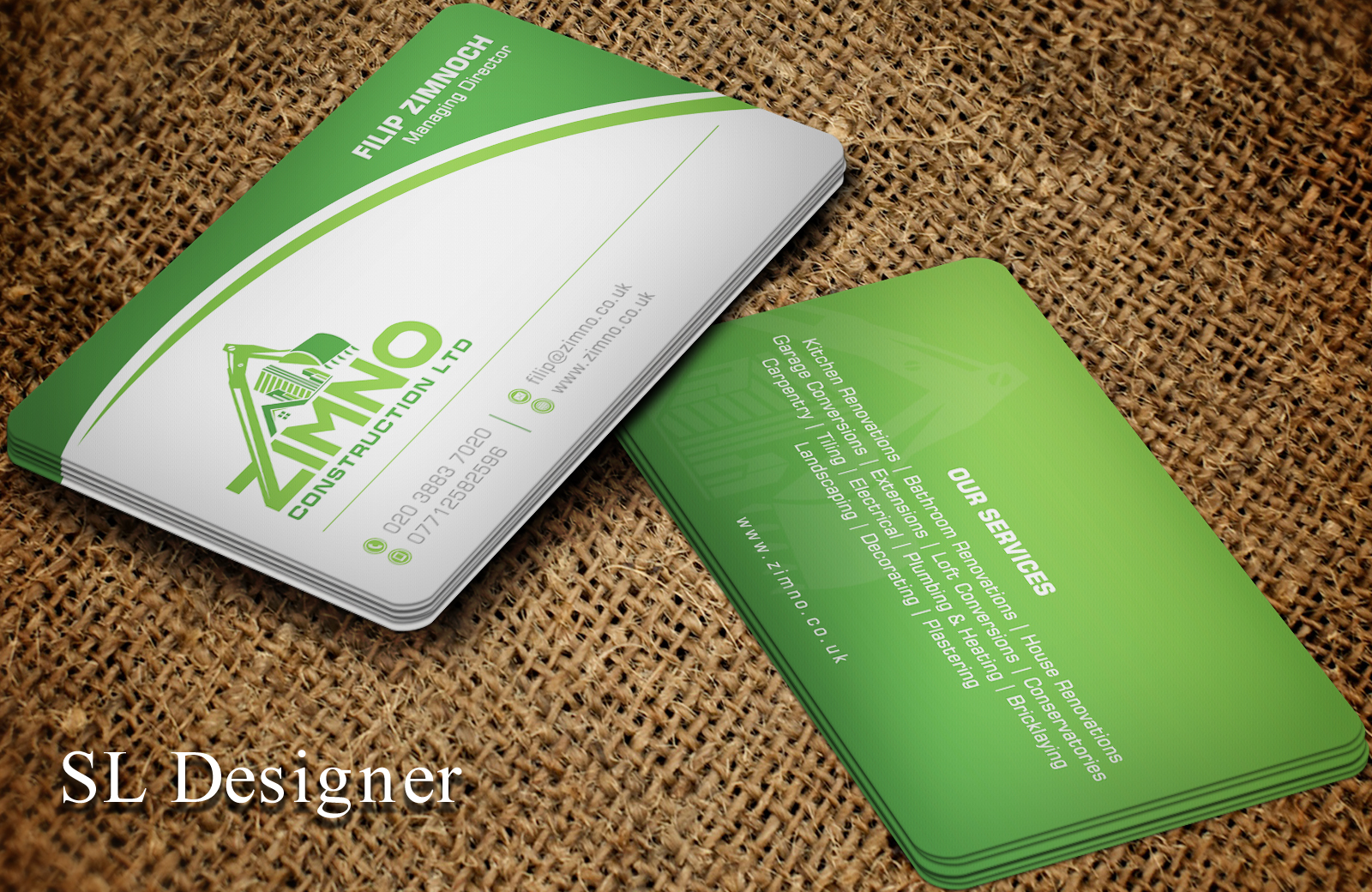 Visitenkarten-Design von SL Designer für dieses Projekt | Design #25249462