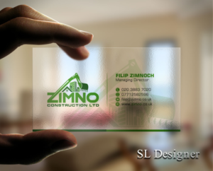 High-end construction company needs a business card design  | Design de Carte de Visite par SL Designer
