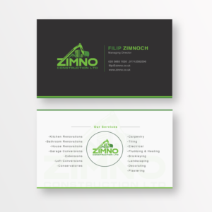 Business Card Design by G  &amp;  K for this project | Design: #25231190