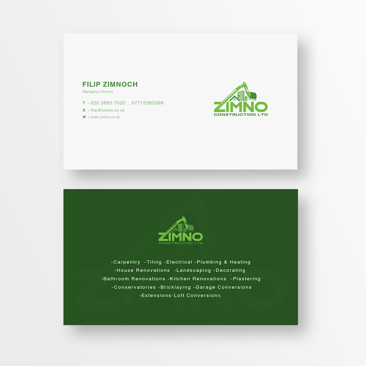 Business Card Design by G  &amp;  K for this project | Design #25232287
