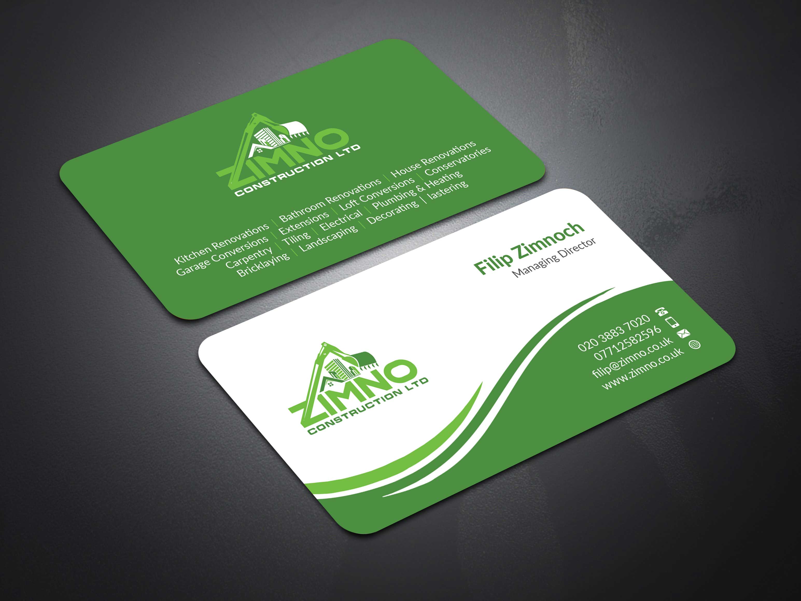 Business Card Design by Musa. A for this project | Design #25229922