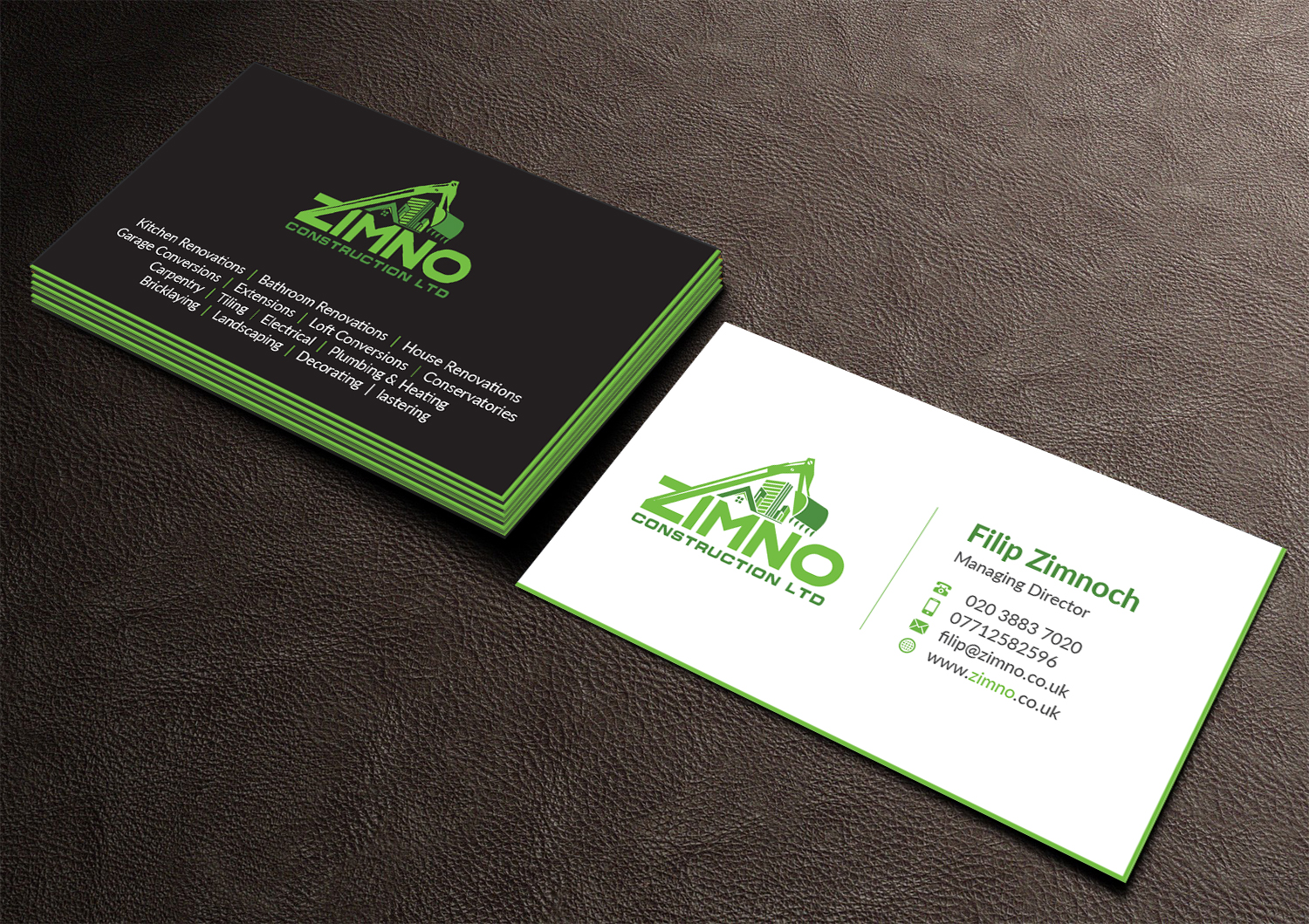 Business Card Design by Musa. A for this project | Design #25229923