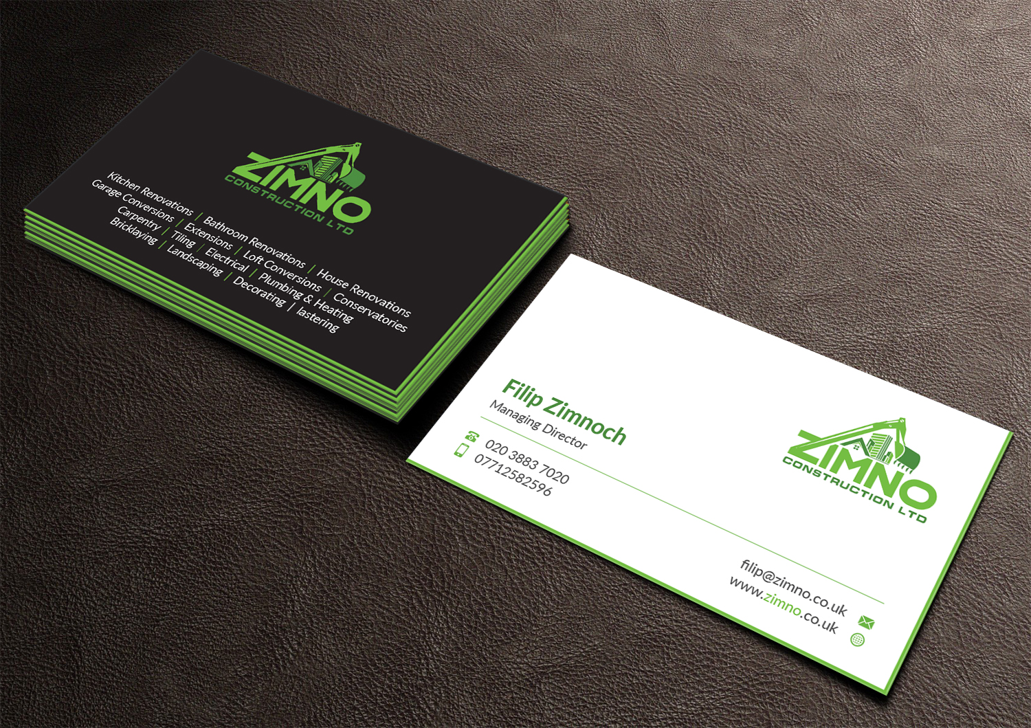 Business Card Design by Musa. A for this project | Design #25229924
