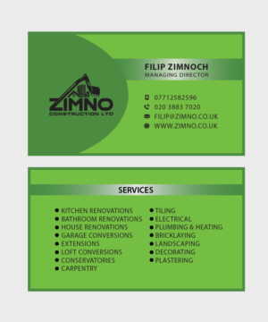 Business Card Design by Designix for this project | Design: #25258366