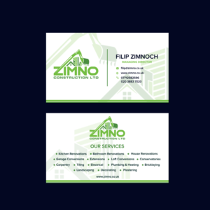 High-end construction company needs a business card design  | Design de Carte de Visite par M 8