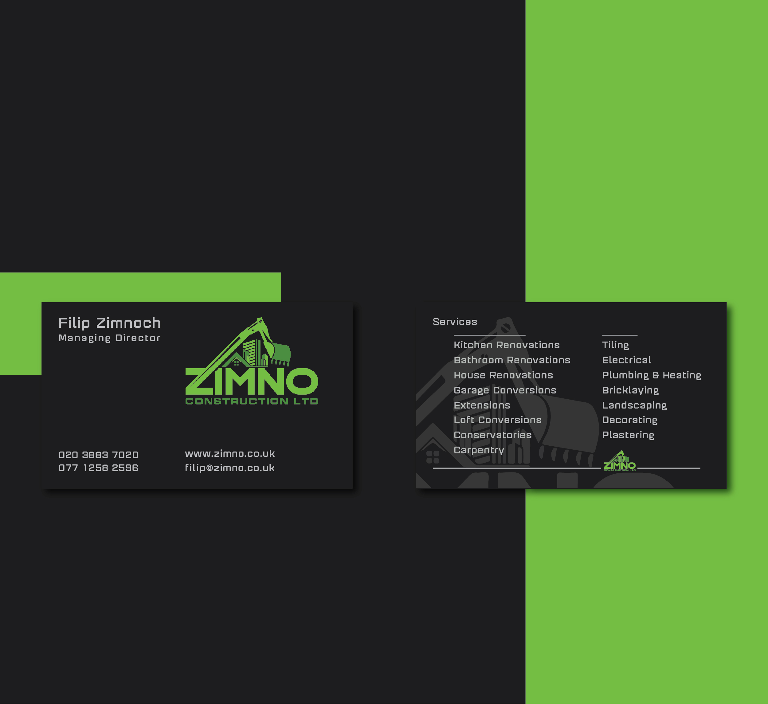 Diseño de Tarjeta de Presentación por dumataotuc 2 para este proyecto | Diseño #25229325