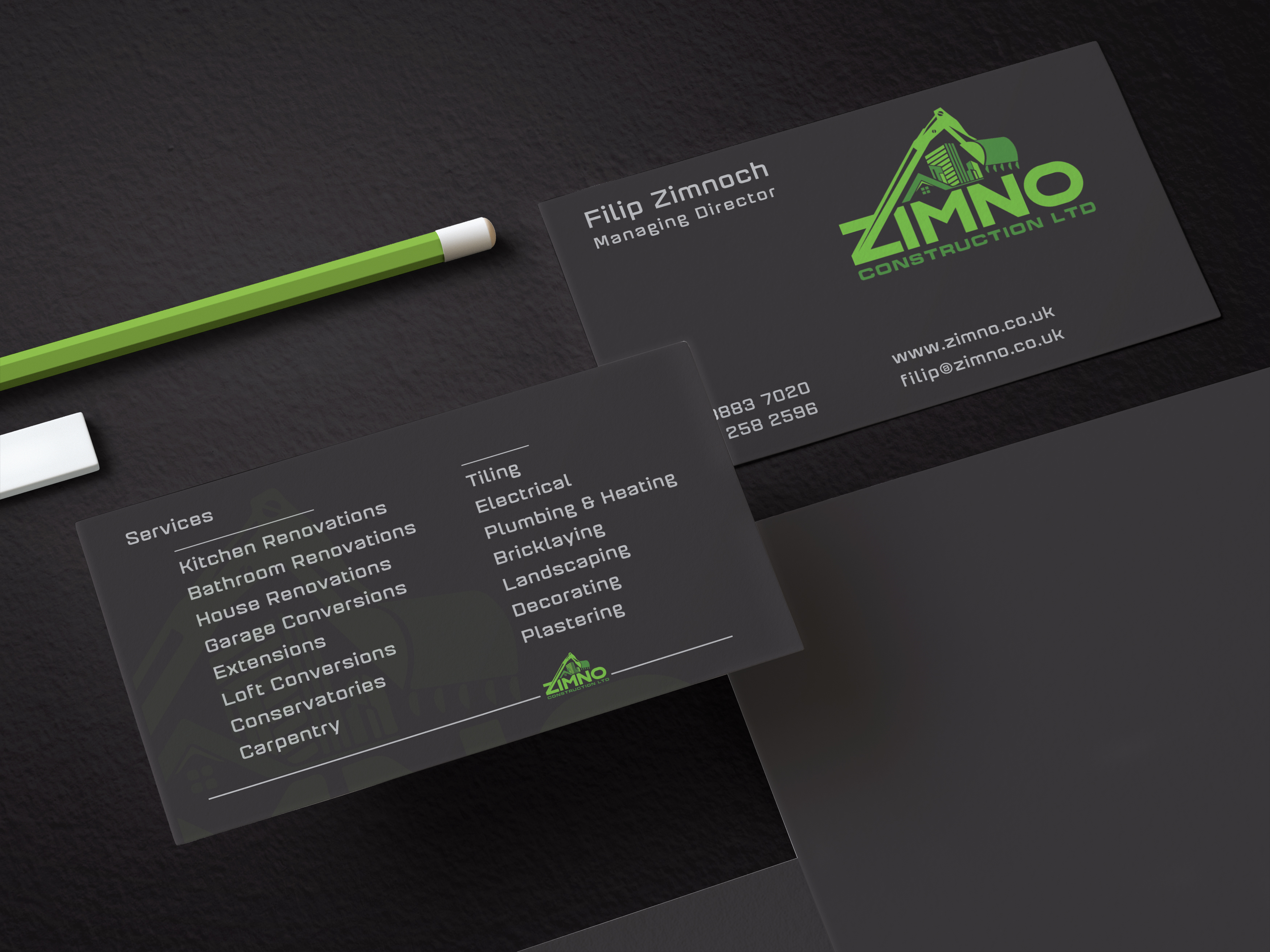 Business Card Design by dumataotuc 2 for this project | Design #25250697