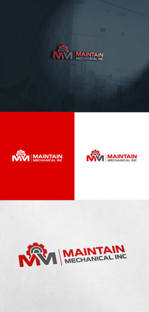 Maintain Mechanical Inc | Diseño de Logo por MX LogoArt