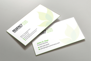 Business Card for Mortuary | Business Card Design by R.design
