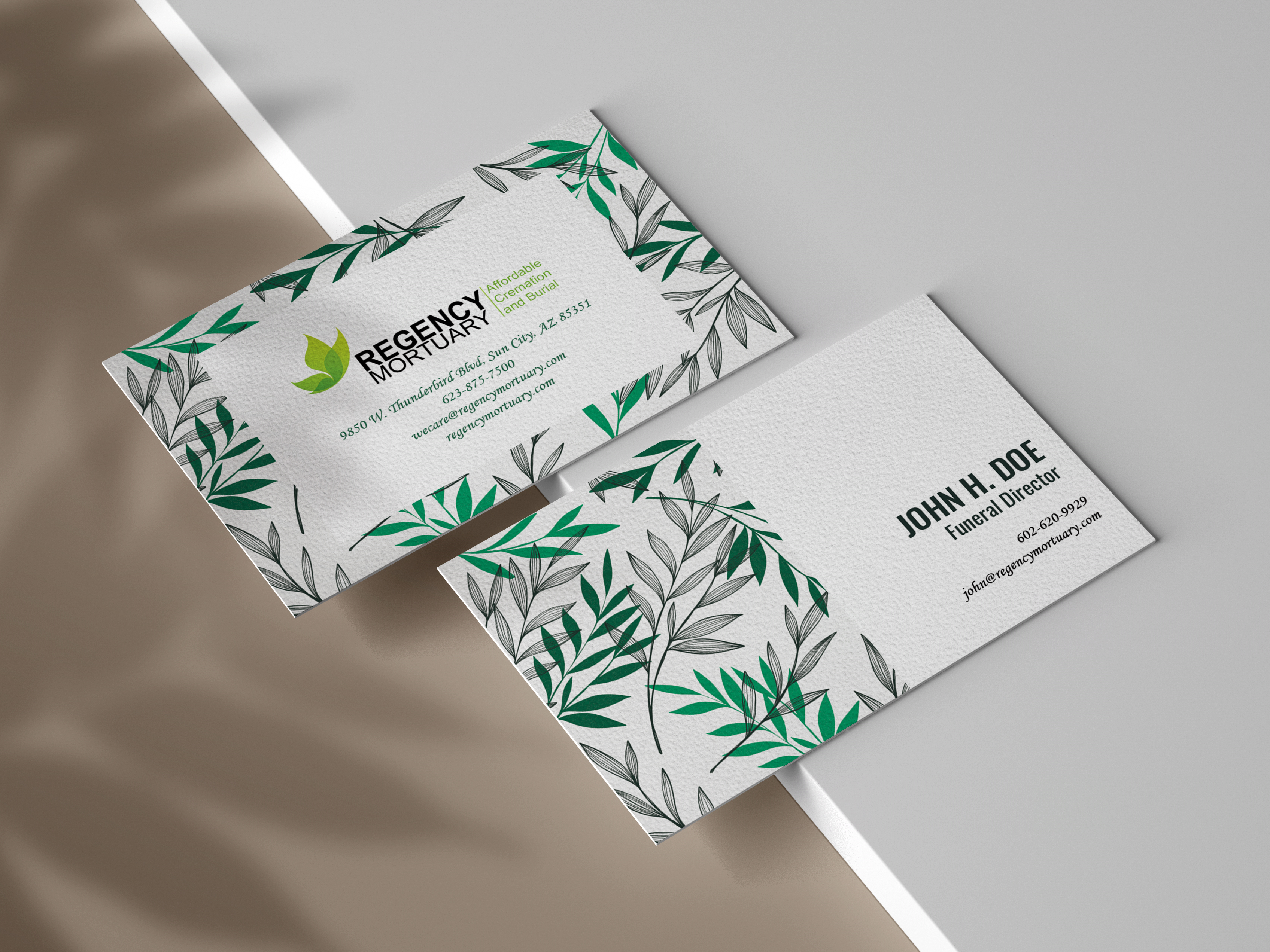 Business Card Design by Rielle for Palm Products LLC | Design #25234274