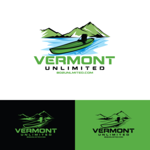 Vermont Unilimited: We love to see your smile in our boats...802Unlimited.com none are must haves... | Diseño de Logo por prodesigns99