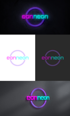 Eon Neon | Logo Design by GLDesigns