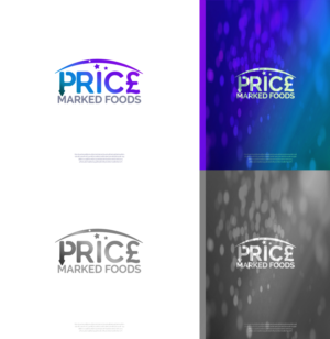 PRIC£ MARKED FOODS or PRIC£ MARK£D FOODS OR PRIC£ MARKED FOODS | Diseño de Logo por CanDoDesign