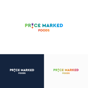 PRIC£ MARKED FOODS or PRIC£ MARK£D FOODS OR PRIC£ MARKED FOODS | Diseño de Logo por Omee