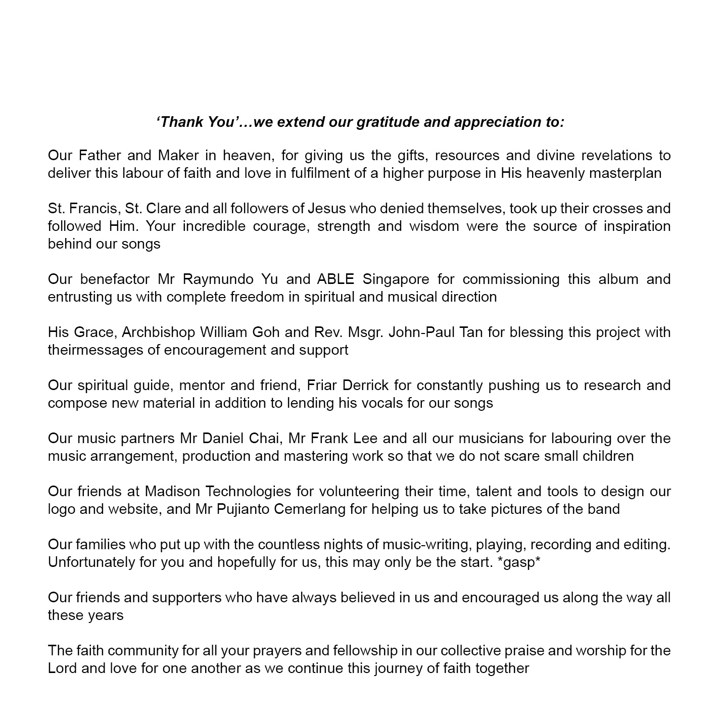 CD Cover Design by SAI DESIGNS for this project | Design #25529744