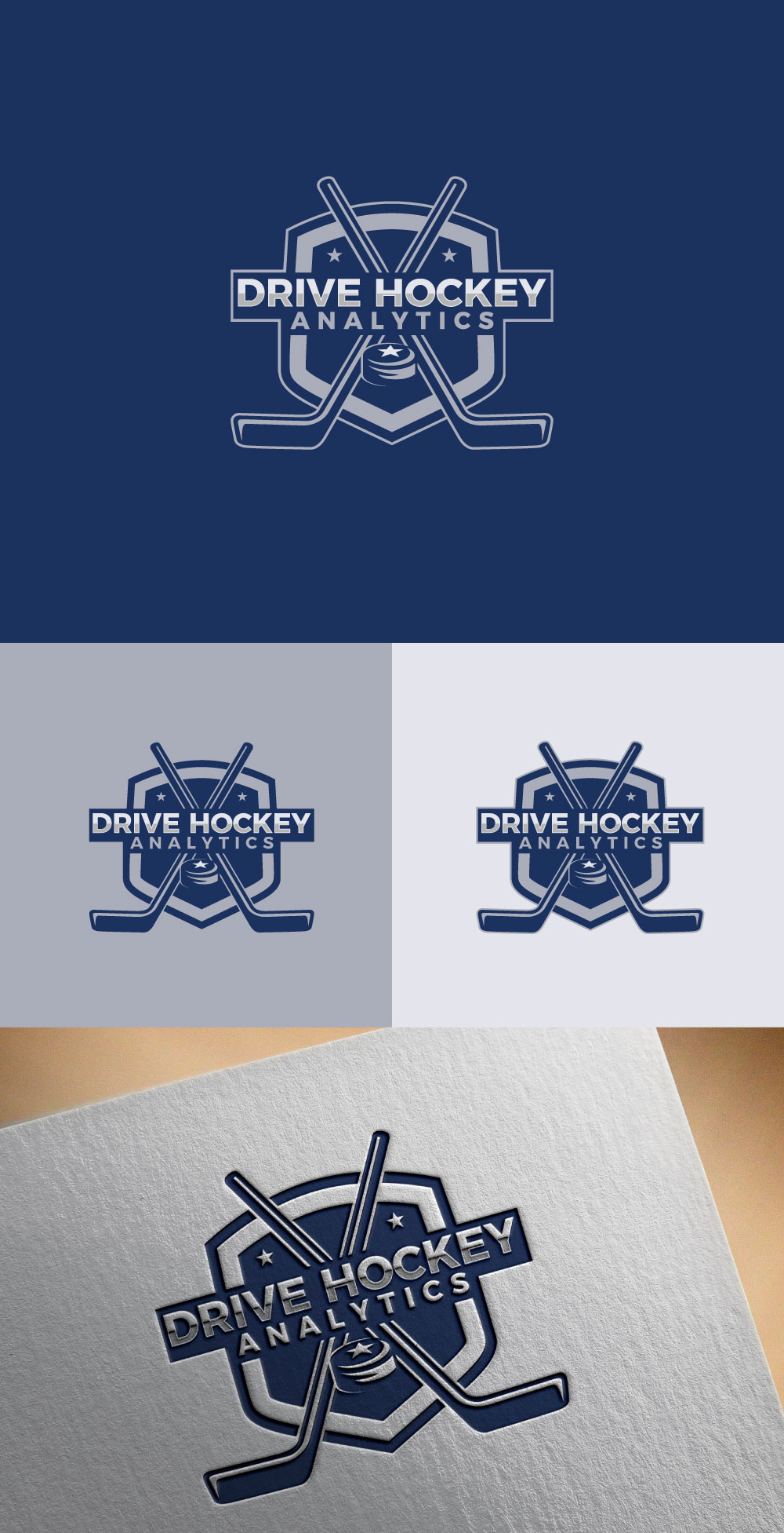 Logo Design by hugrian for Drive Hockey Analytics, Inc. | Design #25244454