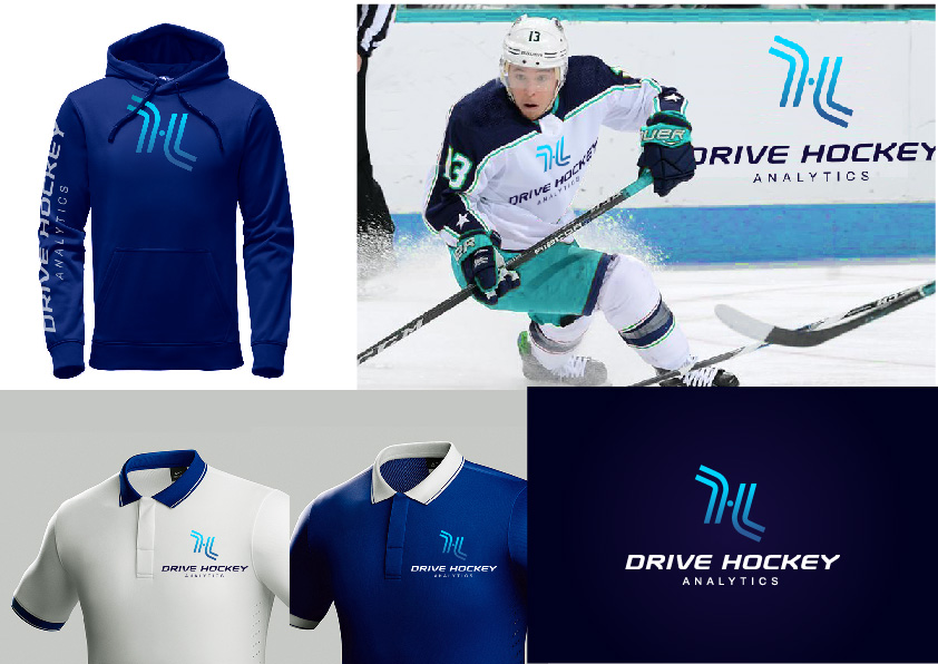 Logo Design by ~idiaz~ for Drive Hockey Analytics, Inc. | Design #25282332