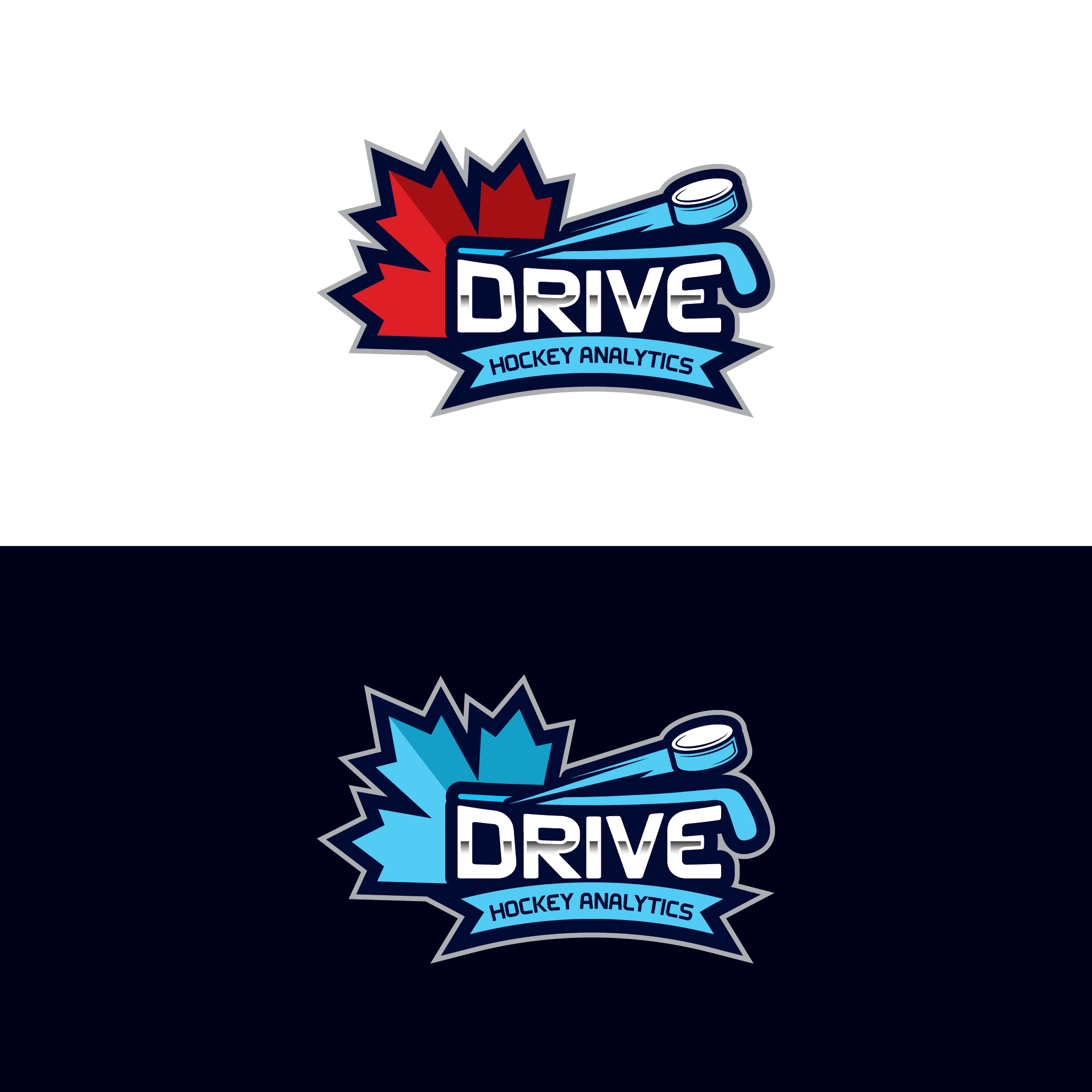Logo Design by GraphicTec for Drive Hockey Analytics, Inc. | Design #25263089