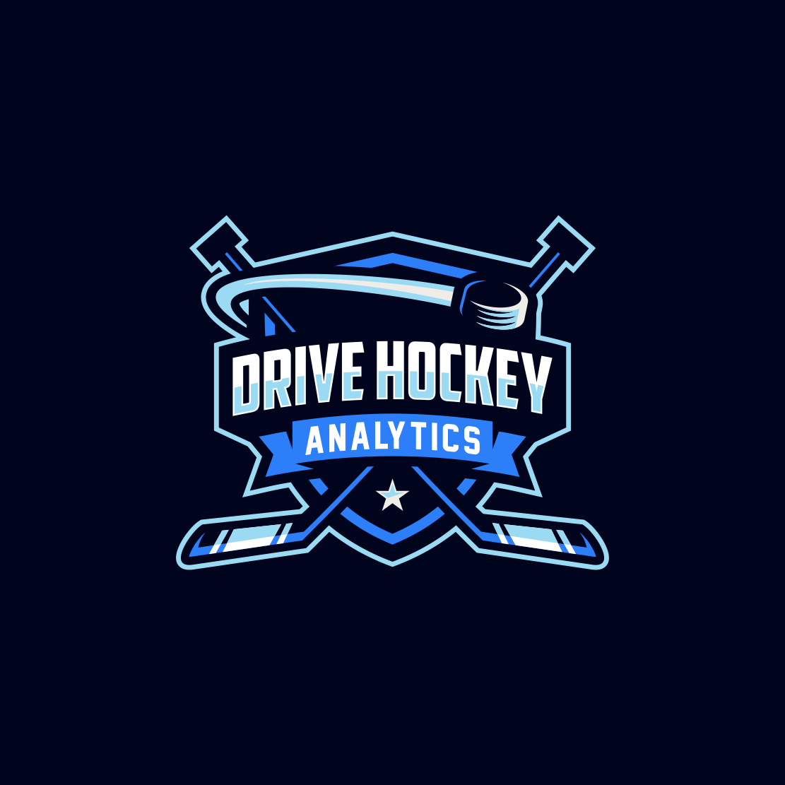 Logo Design by arkhim789 for Drive Hockey Analytics, Inc. | Design #25227777