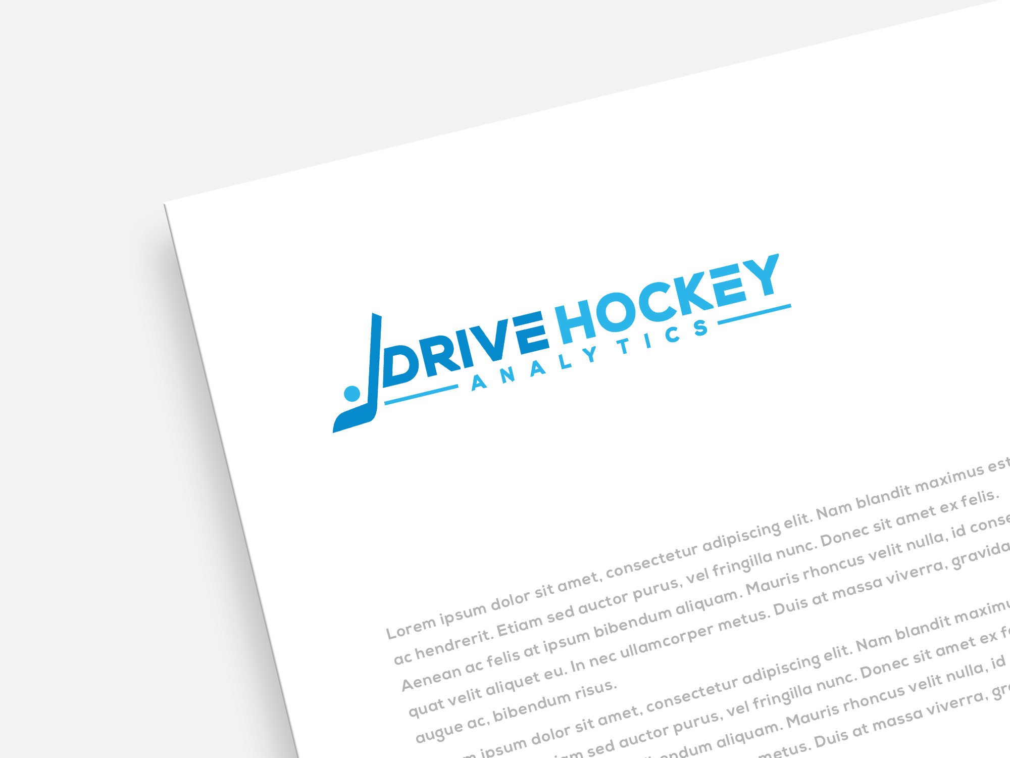 Logo Design by solidinto for Drive Hockey Analytics, Inc. | Design #25249048
